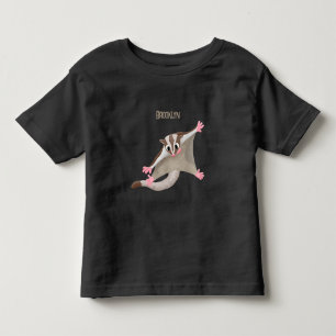 T-shirt Pour Les Tous Petits Caricature de planeur de sucre joyeux