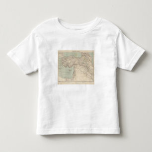 T-shirt Pour Les Tous Petits Carte d'atlas de la Turquie