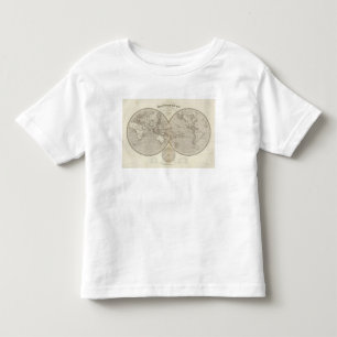 T-shirt Pour Les Tous Petits Carte de globe