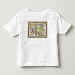 T-shirt Pour Les Tous Petits Carte de l'Asie