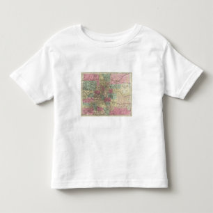 T-shirt Pour Les Tous Petits Carte de l'état du Colorado