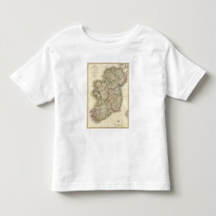T-shirt Pour Les Tous Petits Carte de l'Irlande