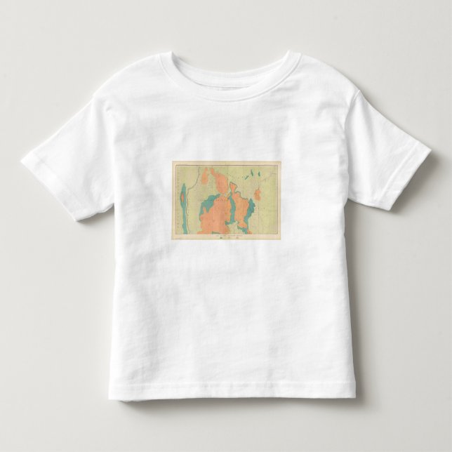 T-shirt Pour Les Tous Petits Carte du plateau d'Uinkaret (Devant)