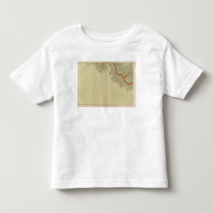T-shirt Pour Les Tous Petits Carte géologique du du sud