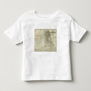 T-shirt Pour Les Tous Petits Carte officielle de ville de San Francisco de
