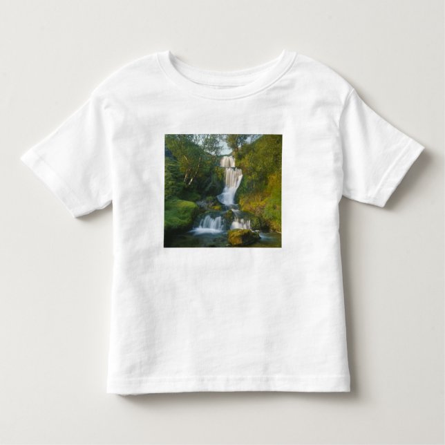T-shirt Pour Les Tous Petits Cascade, île de Skye, Écosse (Devant)