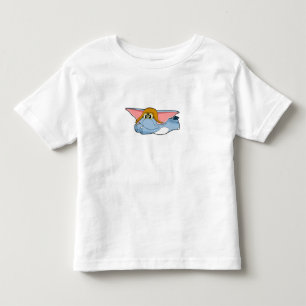 T-shirt Pour Les Tous Petits Casquette pilote éléphant