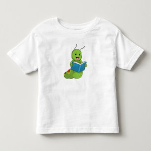 T-shirt Pour Les Tous Petits Caterpillar à lire avec livre