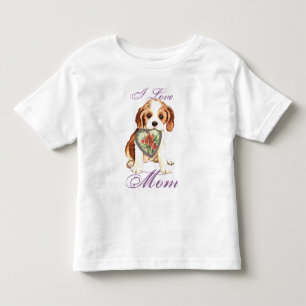 T-shirt Pour Les Tous Petits Cavalier Heart Maman