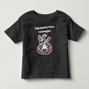 T-shirt Pour Les Tous Petits Ce lapin adore faire du bogie !