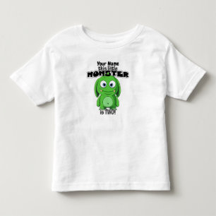 T-shirt Pour Les Tous Petits Ce Petit Monstre est à deux !
