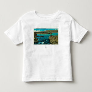 T-shirt Pour Les Tous Petits Celilo tombe sur le fleuve Columbia