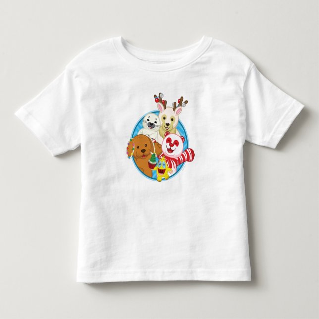 T-shirt Pour Les Tous Petits Cercle des amis (Devant)