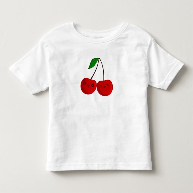 T-shirt Pour Les Tous Petits Cerise de Chibi (Devant)