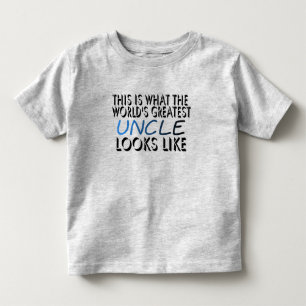 T-shirt Pour Les Tous Petits C'est ce qui le plus grand oncle du monde (2)