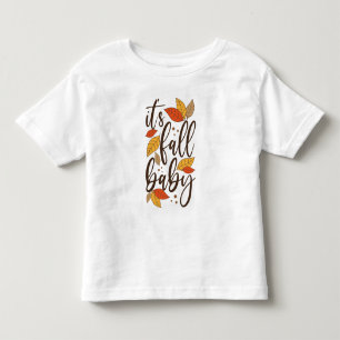 T-shirt Pour Les Tous Petits C'est Fall Baby