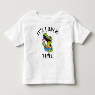 T-shirt Pour Les Tous Petits C'est l'heure du déjeuner