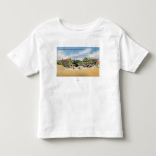 T-shirt Pour Les Tous Petits Chambre d'océan, briseurs, et au sol de