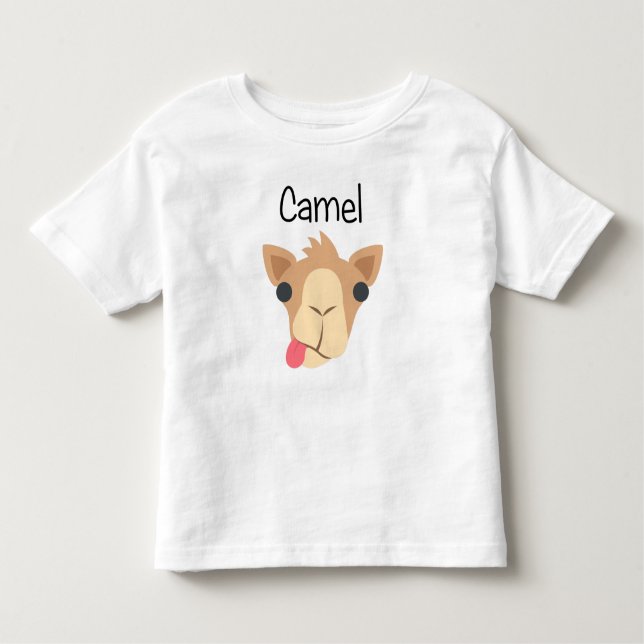 T-shirt Pour Les Tous Petits Chameau fou (Devant)