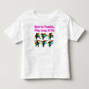 T-SHIRT POUR LES TOUS PETITS CHAMPION DE GYMNASTIQUE FUTUR ADORABLE