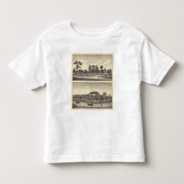 T-shirt Pour Les Tous Petits Chariot et Kilpatrick, Nébraska (Devant)
