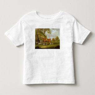 T-shirt Pour Les Tous Petits Chasseur et chiens, 1809 (huile sur la toile)