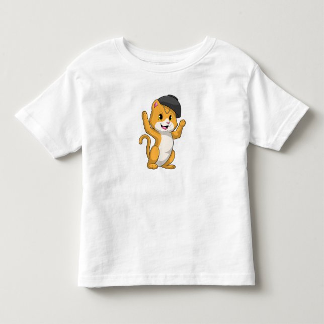 T-shirt Pour Les Tous Petits Chat avec Ramen Bowl (Devant)