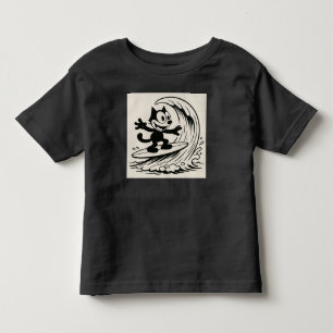T-shirt Pour Les Tous Petits Chat de surf