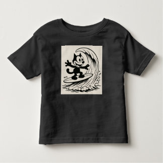 T-shirt Pour Les Tous Petits Chat de surf
