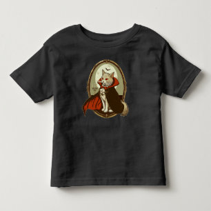 T-shirt Pour Les Tous Petits Chat d'Halloween, Comte Catula