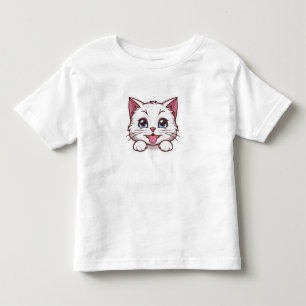 T-shirt Pour Les Tous Petits chat mignon pour les enfants