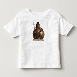 T-shirt Pour Les Tous Petits Chat Spartan Blue Russe