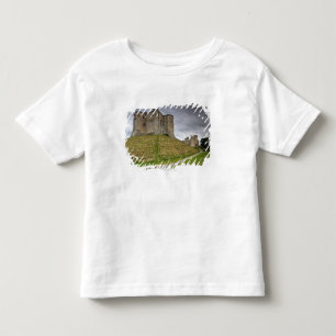 T-shirt Pour Les Tous Petits Château de Warkworth dans le Northumberland,