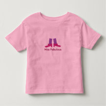 Chaussures roses Tee personnalisé