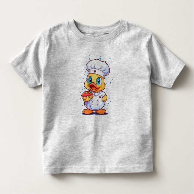 T-shirt Pour Les Tous Petits Chef Duckie (Devant)