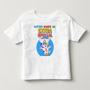 T-shirt Pour Les Tous Petits Chemise autiste de chaton