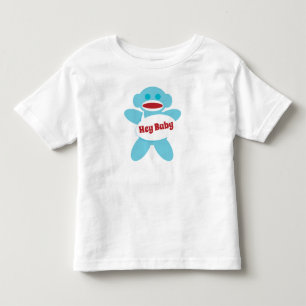 T-shirt Pour Les Tous Petits Chemise bébé singe Sock Personnaliser