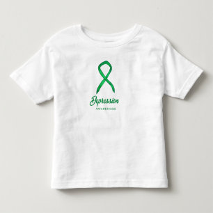 T-shirt Pour Les Tous Petits Chemise d'art personnalisée Depression Sensibilisa