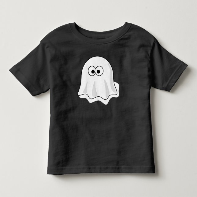 T-shirt Pour Les Tous Petits Chemise de fantôme d'enfants (Devant)