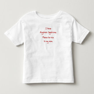 T-shirt Pour Les Tous Petits Chemise de syndrome d'Angelman