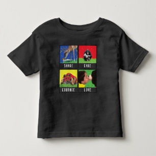 T-shirt Pour Les Tous Petits Chemise d'encouragement animal Personnaliser