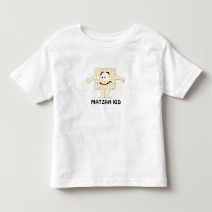 T-SHIRT POUR LES TOUS PETITS CHEMISE D'ENFANT DE MATZAH DE PÂQUE