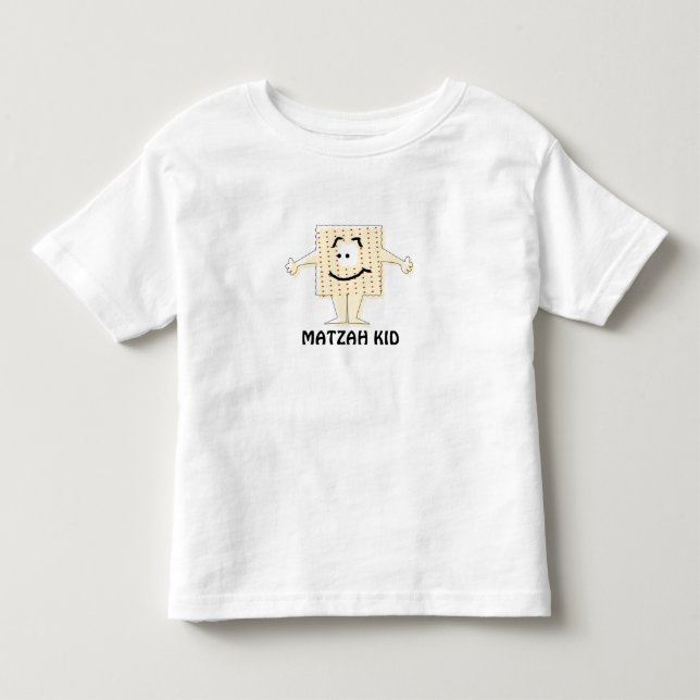 T-SHIRT POUR LES TOUS PETITS CHEMISE D'ENFANT DE MATZAH DE PÂQUE (Devant)