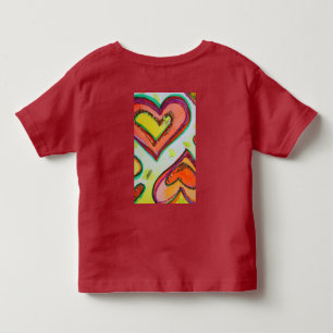 T-shirt Pour Les Tous Petits Chemise Hearts Laugh