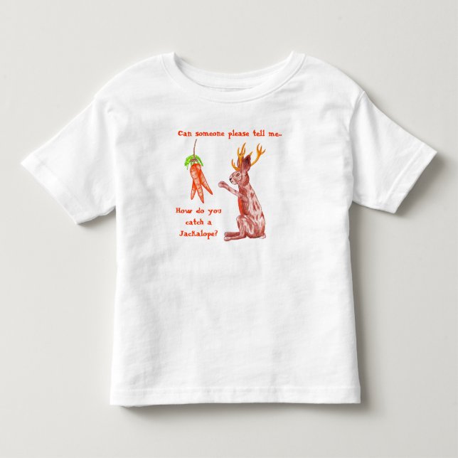 T-shirt Pour Les Tous Petits Chemise Jackalope (Devant)