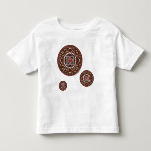 T-shirt Pour Les Tous Petits Chemise légère pour enfants et bébés Aries Mandala
