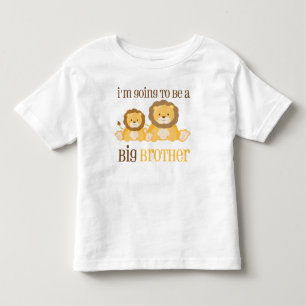 T-shirt Pour Les Tous Petits Chemise Lion Big Brother