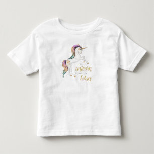 T-shirt Pour Les Tous Petits Chemise magique Unicorn