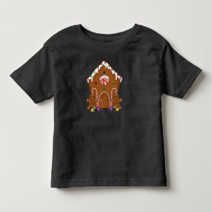 T-shirt Pour Les Tous Petits Chemise Maison en Pain d'Épices