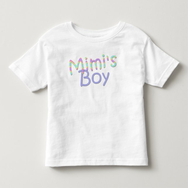 T-shirt Pour Les Tous Petits Chemise Mimis Boy Toddler (Devant)